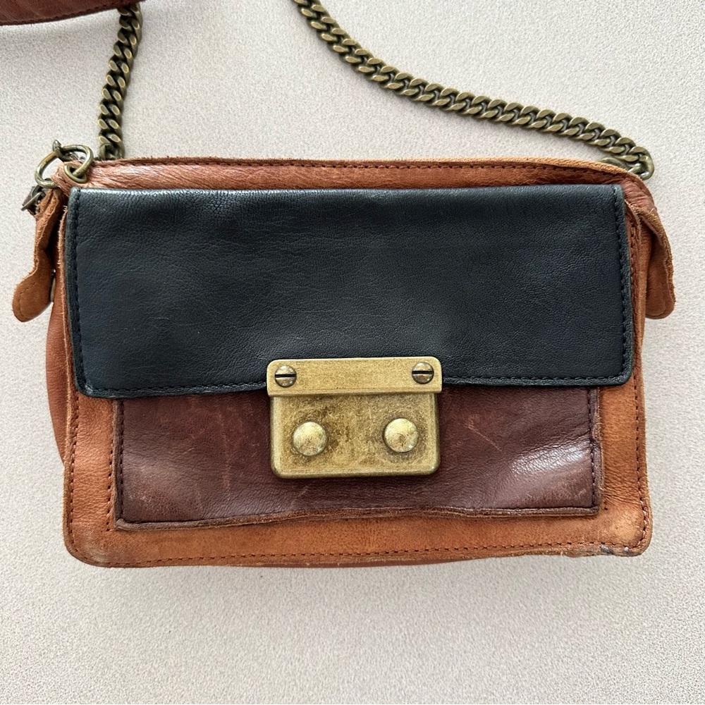Leather Beracamy Paris Crossbody Bag (Anthropologie)